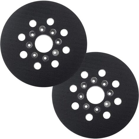 2 pièces 125 mm Plateau de ponçage Compatible avec Bos-ch PEX 220 A,GEX 125-1 AE,PEX 220 AE, Skil 7402/7490 (1/5)