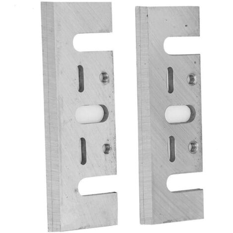 Er,Makita Wendemesser 82Mm,Makita1900B,Fer Rabot 82Mm,Lame Rabot Hitachi 82Mm,Lame Rabot Makita A Pair Hss Menuiserie Lame de Remplacement de Raboteuse électrique Manuelle pour