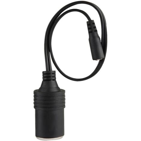 Allume-cigare de voiture, prise femelle, cble de chargeur, connecteur adaptateur d'alimentation (1/5)