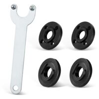 clé pour meuleuse 125 mm clé meuleuse avec bride de meuleuse d'angle,clé à meuleuse clé pour disqueuse cle meuleuse universelle Compatible avec les meuleuses d'angle de 125 mm