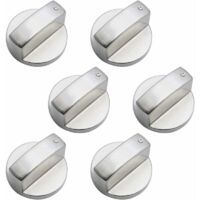 Pièces Boutons de Commande Universels en Métal Bouton Cuisinière à Gaz 6mm boutons de contrôle universels bouton de poêle pour cuisinière à gaz cuisinière four plaque de cuisson
