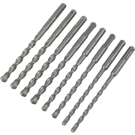 DeWALT Forets pour marteau perforateur, 8 pièces, SDS-plus - DT60300-QZ