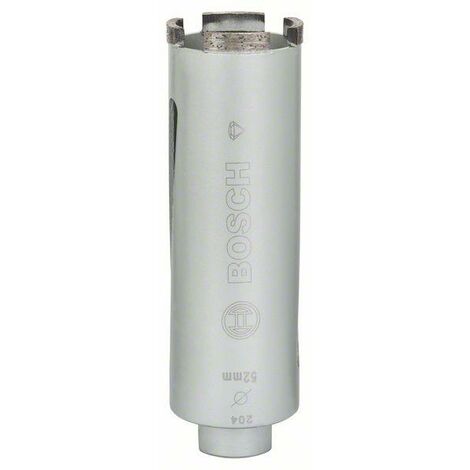 Bosch Professional Couronne de forage à sec diamantée G 1/2" 52 mm, 150 mm, 4 segments, 7 mm