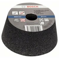 Bosch Professional Meule boisseau conique - Pierre/béton 90 mm, 110 mm, 55 mm, 24