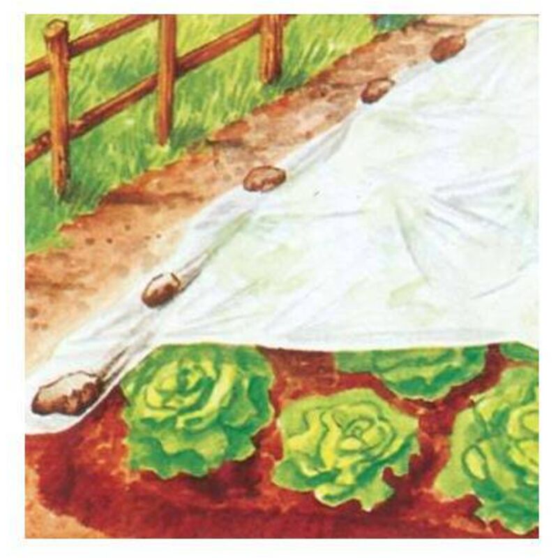 Telo Antigelo Per Piante - Copertura Protettiva 150 Cm, Impermeabile E UV Resistente, Per Orto E Giardino