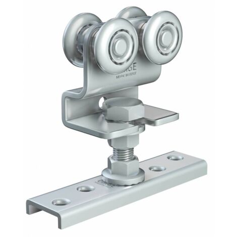 10 x OMGE   23 CARRELLO A 4 RUOTE D 24 MM PORT 45 KG