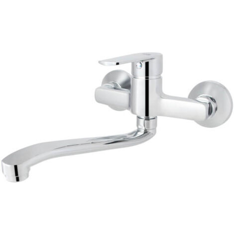 Mezclador monomando de lavabo de pared Margot (1/5)