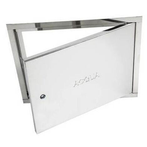 SPORTELLO PER PROTEZIONE ACQUA ZINCATO Misura: H1xL1(nicchia)31x41- HxL 35x45