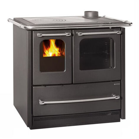 Cocina de leña Sovrana Antracita Nordica