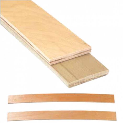 5 x ASTA ORTOPEDICA IN FAGGIO P/LETTO 810X68X8 MM