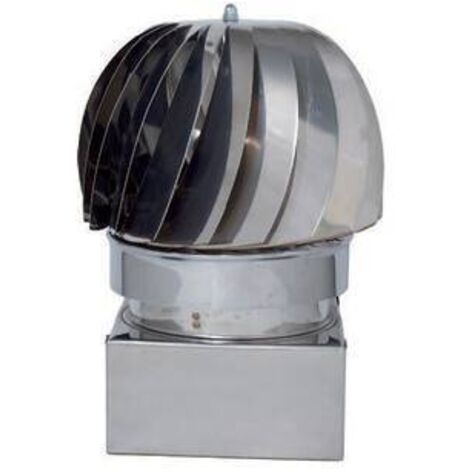 C FUMAIOLO GIREVOLE INOX QUADRO 35X35CM