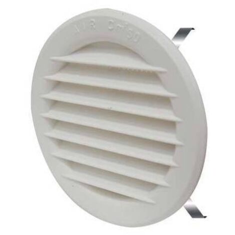 BOCINA DE VENTILACI�N DE POLIESTIRENO REDONDA + RESORTE