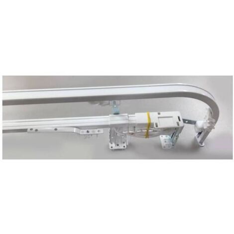 SCORRITENDA ESTENSIBILE SIRIO KIT 120/215 CM BIANCO