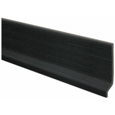 48 x BATTISCOPA 70X9 PVC ESPANSO 200 CM NERO