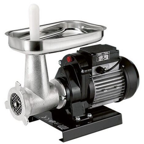 Picadora de carne eléctrica N.22 – Reber 9500NC – motor 600W – producción 70-120 kg/h