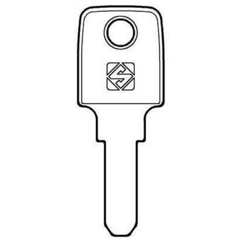 Llave punzonada Meroni MER39 SILCA