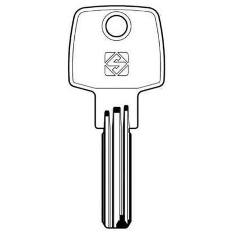 Llave punzonada CISA Astral CS48 SILCA