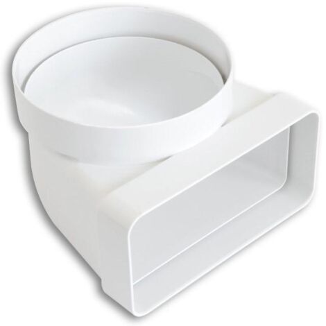 CURVA PER AERAZIONE CANALIZZATA Ø mm. 100 - mm.120x60 (1/3)