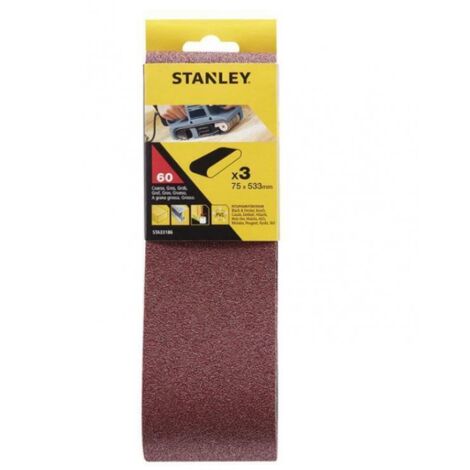 NASTRO ABRASIVO PER LEVIGATRICI A NASTRO mm 75 x 533 - gr. 60