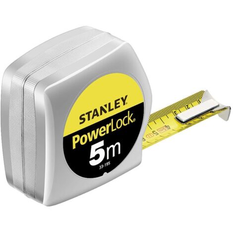 FLESSOMETRO PROFESSIONALE 'POWER LOCK' mt 5 mm 25 - art. 1-33-195