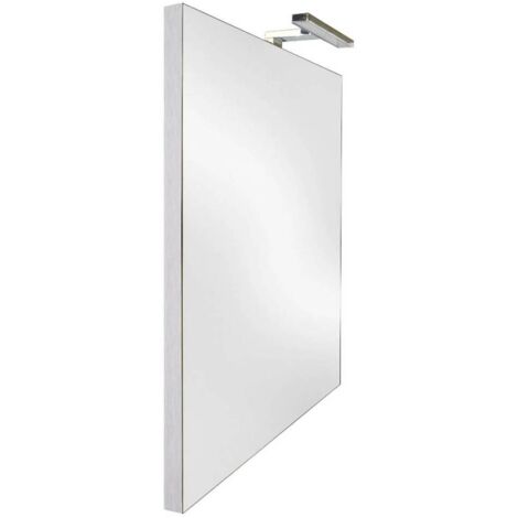 SPECCHIERA DA BAGNO CON LED 'LUXERA METALLO' cm 60 x h. 80 oriz. - led ...