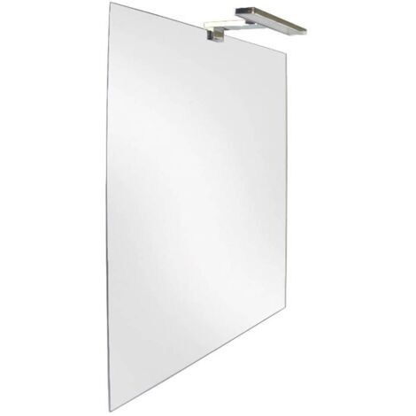 SPECCHIERA DA BAGNO CON LED 'LUXERA ESSENZA cm 60 x h. 80 oriz/vert ...