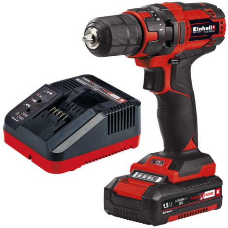 Einhell TC-CD 18/35 Li Taladro atornillador inalámbrico rojo negro
