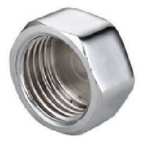 10 x TAPPO FEMMINA IN OTTONE CROMO IBP Misura: 1/2"
