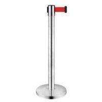2 x COLONNINA SEGNA PERCORSO CON NASTRO 2 MT Misura: H. 92 cm