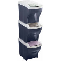 Papelera poker tris L28xP40x31h