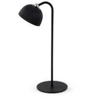 12 x LAMPADA LED RICARICABILE DA TAVOLO ELLIOT NERO