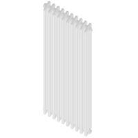 RADIATORE TUBOLARE ARDESIA 3 COLONNE H856 Misura: 9 Elementi Bianco