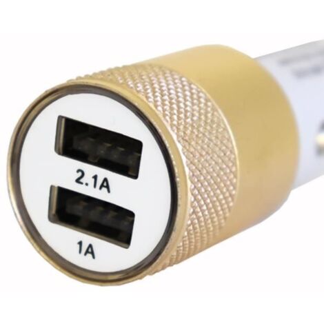 Satechi Caricatore Auto Doppio USB-C PD 40W (20W+20W) - Ricarica Rapida Per IPhone, IPad E Android, Design Alluminio