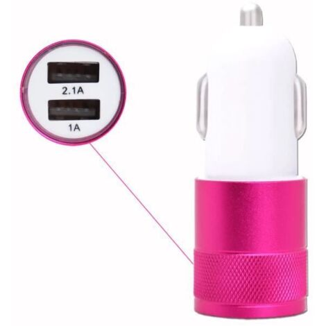 Caricatore Allume-Cigare USB Oro Oro Per Auto Doppia Porta Ultra Veloce USB X2 Car Charger 12 24v Per Cubot A5 90697757
