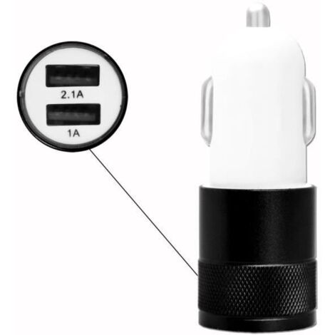 Cargador De Coche USB KEWIG – Doble Puerto QC3.0, 36W, Con Voltímetro Colorido E Interruptor ON/OFF
