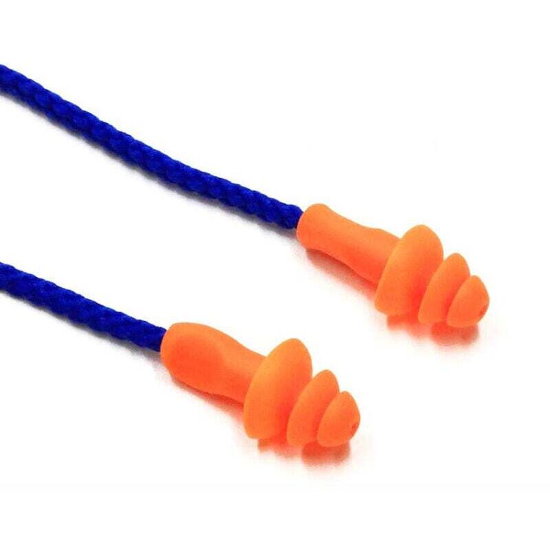 Lot De 4 Paires De Bouchons D'oreilles étanches Réutilisables En