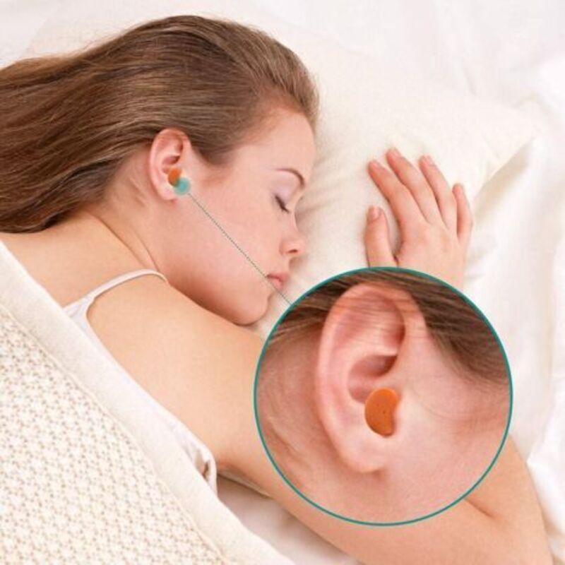 Bouchons D'Oreilles Flents - 200 Paires, Mousse, Pour Dormir/Travail/Voyage