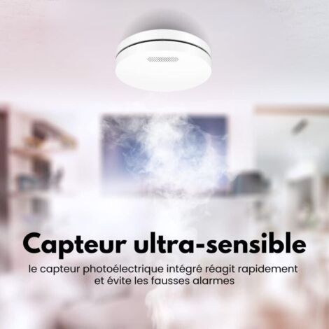 DETECTEUR DE FUMÉE connecté alarme Verisure ES700SK2-ES-M03 du 08/2021