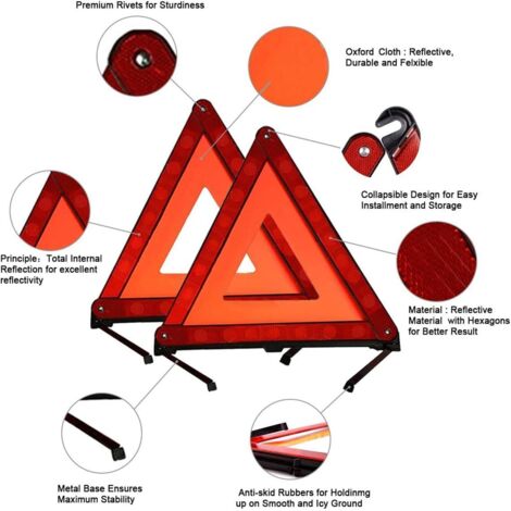 Signalisation Triangle Triangles de signalisation pour Auto,Triangle de Presignalisation ...