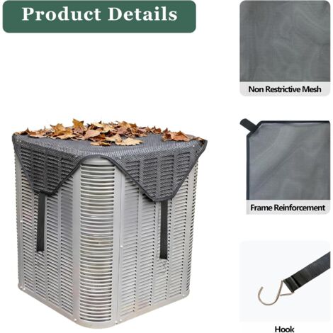 Housse De Protection Pour Climatiseur Murale - Lavable, Rétractable, Anti-Poussière | Pour Maison, Bureau, Appartement