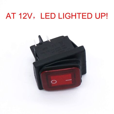 Interrupteur En Ligne étanche IP65 – Câble 8mm – Parfait Pour Appareils électriques
