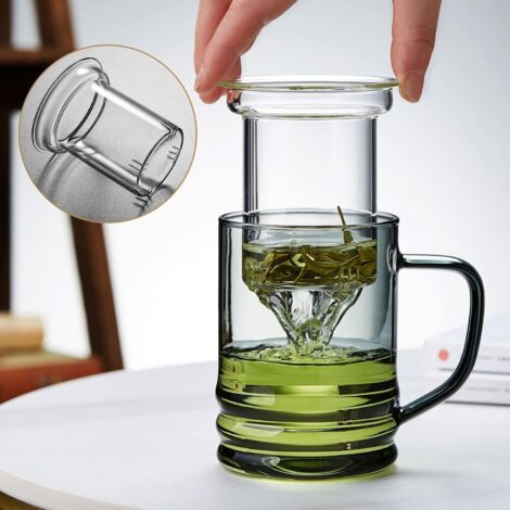 Tasse à Thé T2 Avec Infuseur Intégré, Bleue, Neuve Dans Sa Boîte