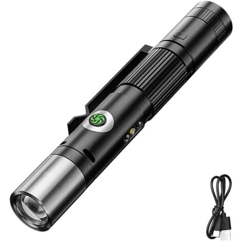 Lampe Torche Rechargeable XHP99 Super Puissante – 990 000 Lumens, Zoomable, étanche IP67, Tactique Et Compacte