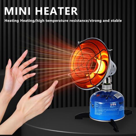 Chauffage à Gaz Portable Pour Tente De Camping - Chauffage Au Butane Avec Vanne De Contrôle - Chauffage Rapide - Pour Randonnée, Pêche Sur Glace