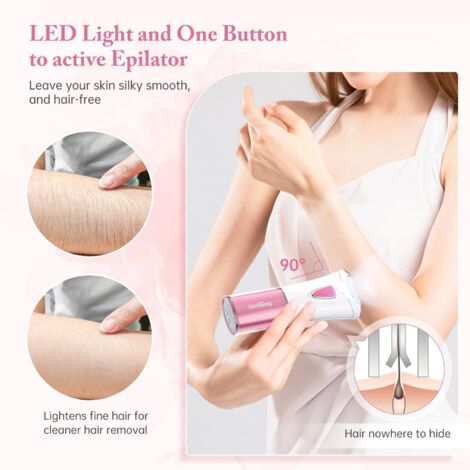 Épilateur Visage à Ressort Pour Femmes - Portable Pour Menton, Lèvres, Sourcils (Lavable) - 8