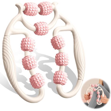 Rouleau De Yoga Pour Le Dos - Équipement D'étirement Multifonction, Ergonomique, Antidérapant, Pour Fitness, Pilates