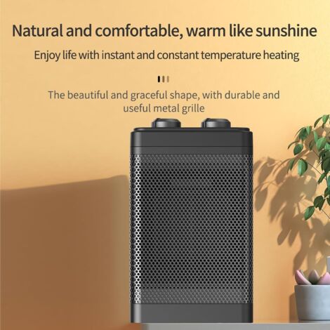 Radiateurs Soufflants,Chauffage Portable En Céramique PTC Avec Rotation