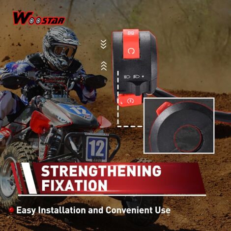 Commutateur D'allumage Avec Clé Pour ATV, Quad, Scooter Et Karting - Système Anti-vol Renforcé - Installation Facile