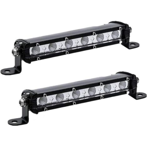 Naxunnn – Feux de recul led 18W 12V – Longue portée – 6Pcs * 3W LED Cree haute intensité – Résistant aux vibrations – Pour remorque, voiture, moto, 4x4 (1/5)