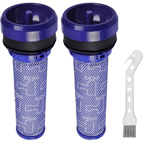Paryou – Lot de 2 filtres pré-moteur pour aspirateurs Dyson DC37 DC33C DC39 DC28C DC53 – Lavables en coton respirant – Inclus outil de nettoyage (1/5)